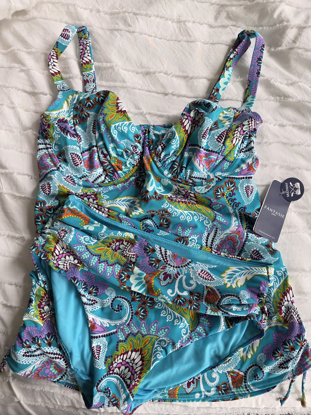 Fantasie VIANA Paisley Women's Two-Piece Tankini Swimsuit